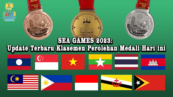 Update Terbaru Klasemen Perolehan Medali SEA Games 2023 Hari ini